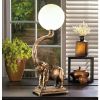 Accent Plus Trumpeting Elephant Globe Accent Lamp