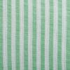 DII Bright Green Striped Seersucker Tablecloth - 60 x 104  inches