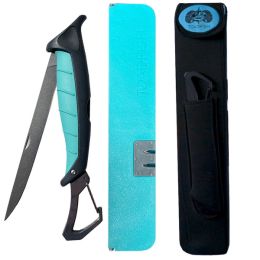 Toadfish Stowaway 7" Fillet Knife w/Folding Cutting Board &amp; Neoprene Case