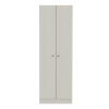 Multistorage Pantry abinet; Five Shelves; Double Door Cabinet -Pearl