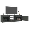 vidaXL TV Cabinet Gray 47.2"x11.8"x14" Engineered Wood