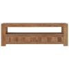 vidaXL TV Cabinet 47.2"x11.8"x15.7" Solid Teak Wood