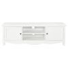 vidaXL TV Cabinet White 47.2"x11.8"x15.7" Wood