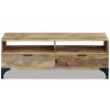 vidaXL TV Stand Mango Wood 47.2"x13.8"x17.7"