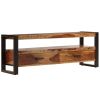 vidaXL TV Cabinet 47.2"x13.8"x17.7" Solid Sheesham Wood