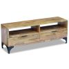 vidaXL TV Stand Mango Wood 47.2"x13.8"x17.7"