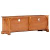 vidaXL TV Cabinet 47.2"x11.8"x15.7" Solid Acacia Wood