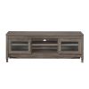 Grey Driftwood TV Stand