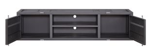 Cargo TV Stand; Gunmetal 91885