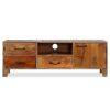 vidaXL TV Cabinet Solid Wood Vintage 46.5"x11.8"x15.7"