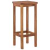 vidaXL Bar Chairs 2 pcs Solid Acacia Wood