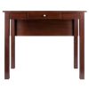 Perrone High Table with Drop Leaf, Walnut