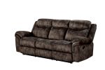 Zubaida Sofa (Glider &amp; Motion); 2-Tone Chocolate Velvet 55020