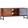 vidaXL TV Cabinet 47.2"x11.8"x19.2" Solid Acacia Wood