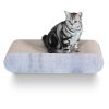 Fluffydream Cat Scratcher; Cardboard Lounge Bed; Bone Shape Design; Recyclable Corrugated Scratching Pad; Stable and Durable; Furniture Protector; Rev