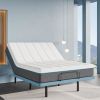 NLP230F Twin XL Adjustable Bed Base Frame with Wireless Remote; Independent Head & Foot