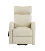 Ricardo Recliner w/Power Lift; Beige PU