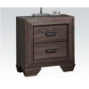 Lyndon Nightstand in Weathered Gray Grain