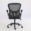 Computer Chair Swivel Rolling Executive Work Chair with Lumbar Support Arm, Home Office Chair Ergonomic Office Desk Chair Mesh, Adjustable Armrests Ad