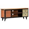 vidaXL TV Cabinet 47.2"x11.8"x17.7" Solid Reclaimed Wood