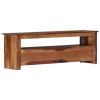 vidaXL TV Cabinet 46.6"x11.8"x15.7" Solid Sheesham Wood