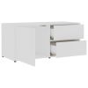 vidaXL TV Cabinet White 31.5"x13.4"x14.2" Engineered Wood