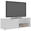 TV Cabinet White 47.2"x13.4"x14.6" Engineered Wood