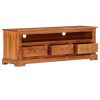 vidaXL TV Cabinet 47.2"x11.8"x15.7" Solid Acacia Wood