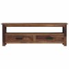 vidaXL TV Cabinet 46.6"x11.8"x15.7" Solid Sheesham Wood