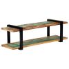 vidaXL TV Cabinet 51.2"x15.7"x15.7" Solid Reclaimed Wood