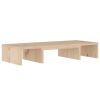 vidaXL Monitor Stand 23.6"x9.4"x4.1" Solid Wood Pine