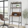 District Indoor Metal 2-Tier Ladder with Desk