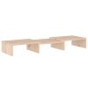 vidaXL Monitor Stand 23.6"x9.4"x4.1" Solid Wood Pine