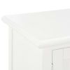 vidaXL TV Cabinet White 47.2"x11.8"x15.7" Wood