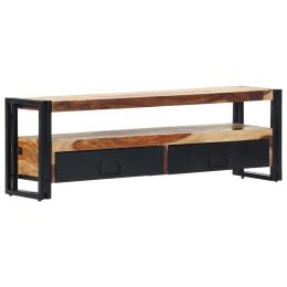 TV Cabinet 47.2"x11.8"x15.7" Solid Sheesham Wood