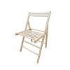 FOLDING CHAIR-2/S;  FOLDABLE STYLE -NATURAL