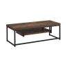 Bob TV Stand in Weathered Oak & Black