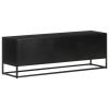 vidaXL TV Cabinet 47.2"x11.8"x15.7" Rough Mango Wood