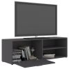 vidaXL TV Cabinet Gray 47.2"x13.4"x14.6" Engineered Wood