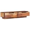 vidaXL TV Cabinet 57.1"x11.8"x11.8" Solid Sheesham Wood