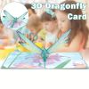 Mother's Day Dragonfly Greeting Card Student Stationery