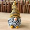 1pc Garden Gnome Resin Statue; Faceless Doll Figures Miniature Home Decoration For Lawn Ornaments Indoor Or Outdoor Patio Deck Yard Garden Lawn Porch