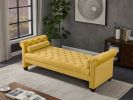 2038 Rectangular Large Sofa Stool for Living Room