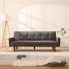 New Arrival Factory Gray Sofa Bed in Living Room Multi-function Leisure Sleeper Couch