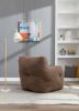 Soft Tufted foam bean bag chair with Teddy fabric