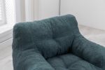 Soft Tufted foam bean bag chair with Teddy fabric