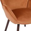 Modern Wingback Accent Armchair Living Room Tufted Velvet Upholstery