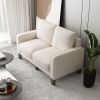 Modern Living Room Furniture Loveseat in Fabric