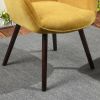 Modern Wingback Accent Armchair Living Room Tufted Velvet Upholstery