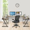 59 Inches L-Shaped Corner Desk Computer Table for Home Office Study Workstation